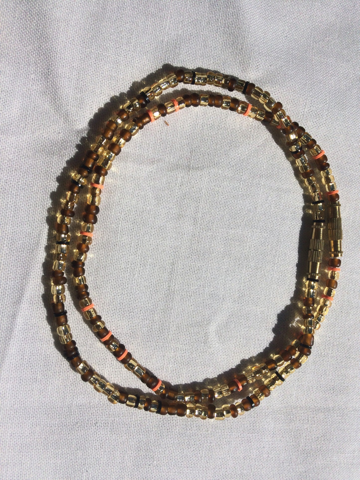 "GoldLog" Anklets 10"